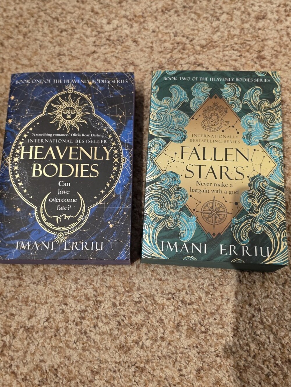 New - Heavenly Bodies Series by Imani Erriu